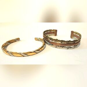 2 Mixed Metal Bracelets Sergio Lub